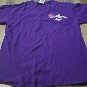 Purple Arkansas girl tshirt